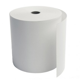 Till Roll AUDIT White 44mm x 80mm x 17mm Core - 40 Rolls - 54 Meters per Roll AUDIT